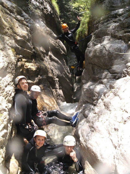 Canyoning!