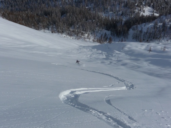 Sci alpinismo a Forcella delle Sasse