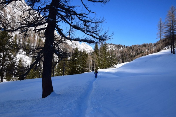 La neve, descritta nel dialetto della Val di Zoldo