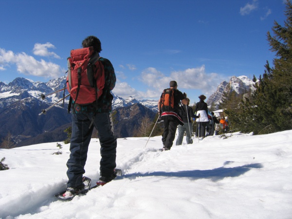 4. Con le caspe al Rifugio Venezia