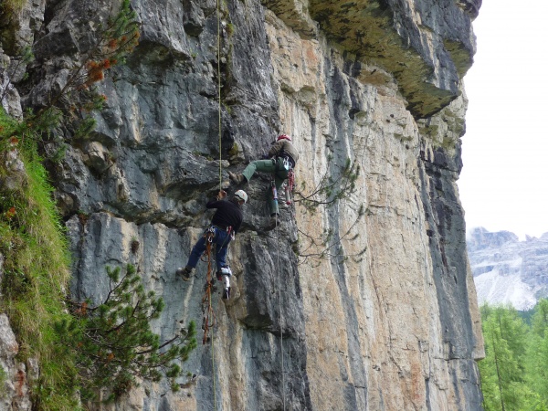 Val Barance cliff