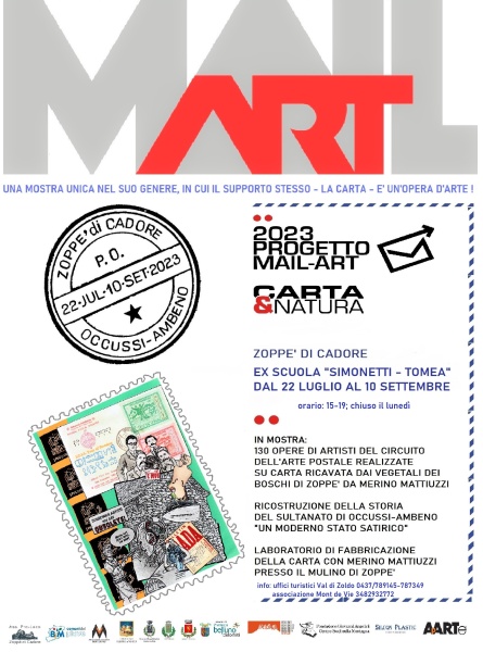 Mail Art - mostra d'arte, di satira e d'ingegno