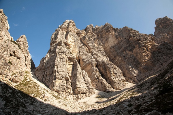 Ferrata to rifugio Sora 'l Sas